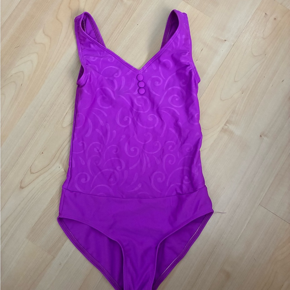 Purple Girls Dance Leotard 6-8